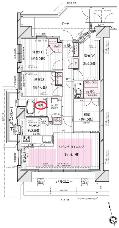 マンションのお風呂の広さの平均は ユニットバスの規格サイズから考える